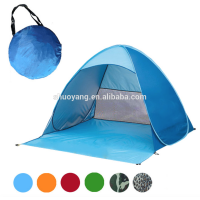 Free Outdoor Automatic Pop up Instant Portable Cabana Beach Tent 2-3 Person Camping Fishing Hiking Beach Tent